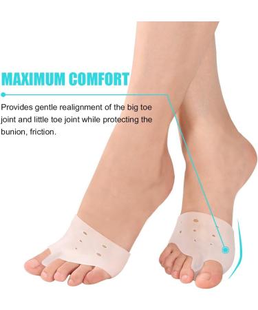 plplaaobo Toe Pad Gel Toe Separators & Bunion Corrector with Metatarsal Pads - Prevent Callus & Improve Comfort - Buy Online on GoSupps.com