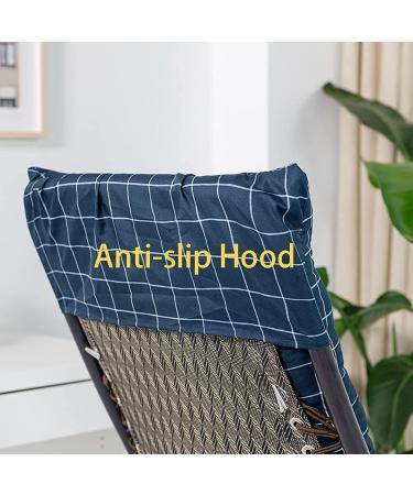 Non-Slip Lounger Seat Cushions with Fixing Tie Comfortable Sun Lounger Cushion Indoor Outdoor Recliner Cushion for Most Sun Garden Loungers - Buy Online on GoSupps.com