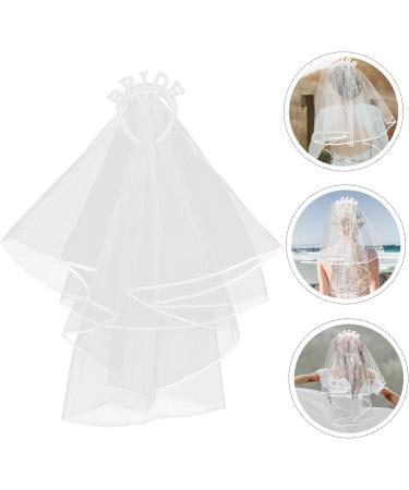 TOVINANNA Pearl Headband Veil Headbands for Women Veil Headpiece Veil Headband Mesh Wedding Veil Headband for Bride Hair Accessories for Women Wedding Headbands Women Hair Accessories - Buy Online on GoSupps.com