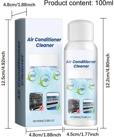 Air Conditioning Cleaner Air Conditioner Coil Cleaner - 100ml Multifunctional Cleaner for Air Conditioner Air Conditioner Coil Cleaner - Buy Online on GoSupps.com