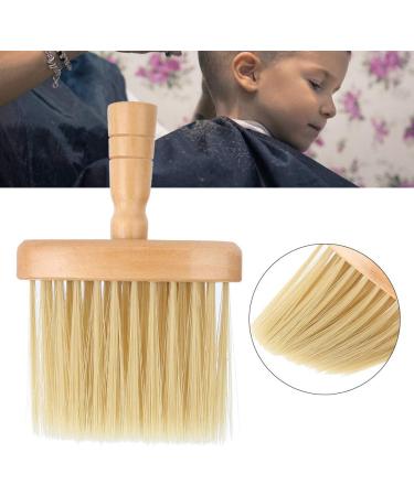 Barber Brush Neck Dusting Brush Hairdresser's Face Soft Brush Salon Hair Cleaning Wooden Broom Hairdressing Salon Cutting Beauty Hair Cleaning Tools - Buy Online on GoSupps.com