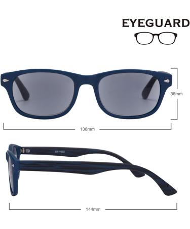 Eyeguard Reading Sunglasses 3-Pack UV400 Protection - Outdoor Sun Readers for Men & Women +3.00 - Classic Style - Buy Online on GoSupps.com