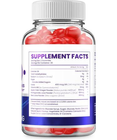 BioScience Keto ACV Gummies - Advanced Formula with Shark Apple Cider Vinegar - 60 Gummies - Buy Online on GoSupps.com