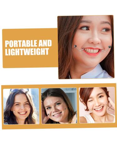 2 Pairs Dimple Trainer - Portable Facial Exerciser & Marker | Copper Dimple Creator | Assorted Colors - Buy Online on GoSupps.com
