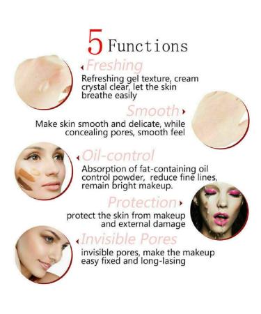 Phoera Face Primer with Invisible Pores, Oil Control, and Added Vitamins - Matte Finish, Long Lasting Makeup Base - 18ml Primer - Buy Online on GoSupps.com