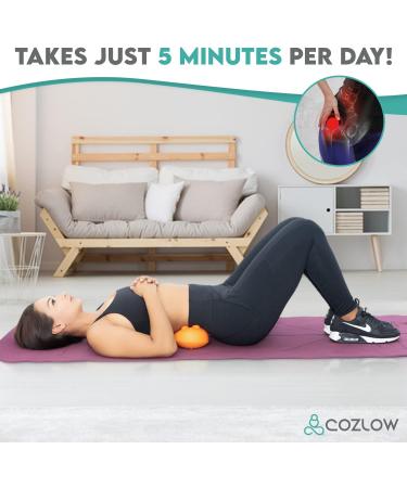 Cozlow Hip Massager for Psoas Release & Sciatica Relief | Trigger Point Tool for Lower Back Pain & Piriformis Syndrome - Buy Online on GoSupps.com