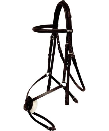St bben 2300 Leitrim Ebony Warmblood Bridle with French Noseband - Premium International Shipping - Buy Online on GoSupps.com