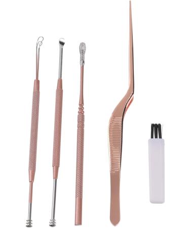 3pcs Earpick Remover Set for Gentle Ear and Nose Cleaning | Earwax Removal Tool Kit for Adults | Multifunctional Ear Care Curette Set - Buy Online on GoSupps.com