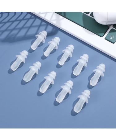 iPlusmile 50 Pairs Noise Reduction Ear Plugs - Waterproof Silicone & Reusable for Sleep Snoring Shooting Swimming Studying & Concerts - International Shipping Available - Buy Online on GoSupps.com