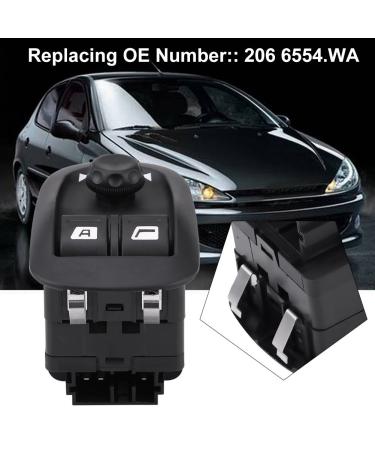 Power Window Switch for Peugeot 206 | Electric Control Button | 6554.WA - Shop Now - Buy Online on GoSupps.com