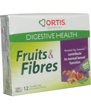 Ortis Easy Fruits & Fibre 12 Cubes by Ortis 12 Count (Pack of 1)
