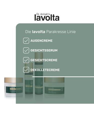 Buy Lavolta Intensive Smoothing Spilanthol Eye Cream - Natural Anti-Aging Care with Hyaluronic Acid Vitamin E & Almond Oil - 30ml Perfume-Free & Additive-Free - Buy Online on GoSupps.com