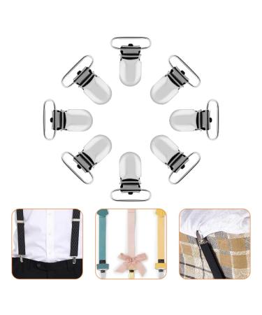 Metal Pacifier Clips - 8 Pack Duck Beak Insert Holder Strap for Babies | Secure & Stylish Baby Pacifier Chains - Buy Online on GoSupps.com