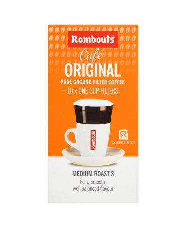 Rombouts originales caf s de filtre individuel (10) - Paquet de 2