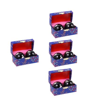 Ultechnovo 8 STK massage globe Stress balls for adult training equipment stress balls stress balls tools handballs massage metal balls strike gym BOCCIA the ball roll