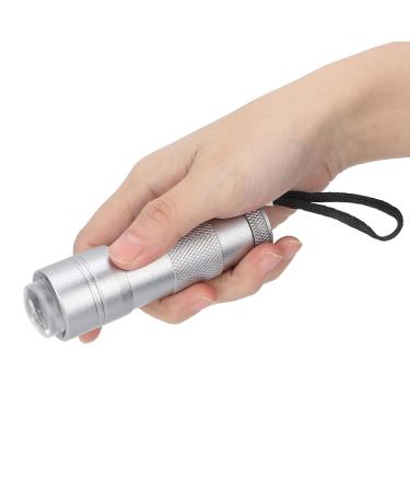 Mini Nail Art Press Light - Handheld Silicone Lamp for Sequins & Embossing | 12 Light Chips Manicure Tools - International Shipping - Buy Online on GoSupps.com