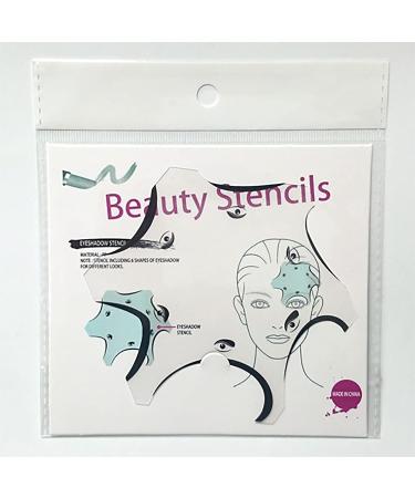 6 in 1 Eyeliner Stencils for Perfect Winged Eye Makeup - Cat Eyeliner & Eyeshadow Stencils Included - Buy Online on GoSupps.com
