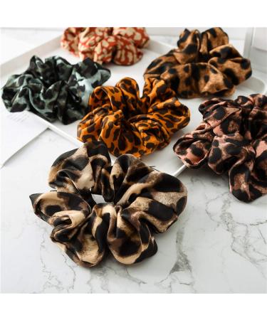 Fliyeong Premium Women s Ponytail Holder - Vintage Leopard Print Elastic Hair Rope Decor - Buy Online on GoSupps.com