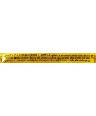 Nuts - Barres de Chocolat Caramel Noisettes - Lot de 24x42g - Buy Online on GoSupps.com