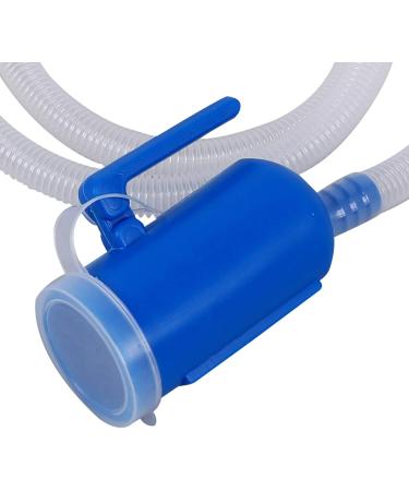 Male Urinal Bottle Home with Comfort Urinals for Men Upgraded Thick Urine Bottles for Men(Blue) - Buy Online on GoSupps.com