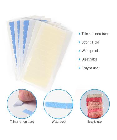 EHDIS Tape Extensions Glue Kit - 24 Double-Sided & 24 Single-Sided Replacement Tapes Tweezers Scrapers & Comb for Hair Extensions & Wigs - Buy Online on GoSupps.com