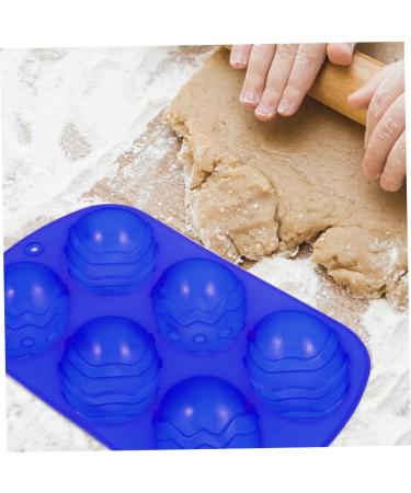 Alipis 2pcs Six Egg Mold Easter Egg Shapes Baking Mold Easter Egg Molds Silicone Egg Candle Mold Silicone Molds Gummy Mold Baking Pan Easter Silicone Mould Silica Gel Cake Chocolate Mold - Buy Online on GoSupps.com