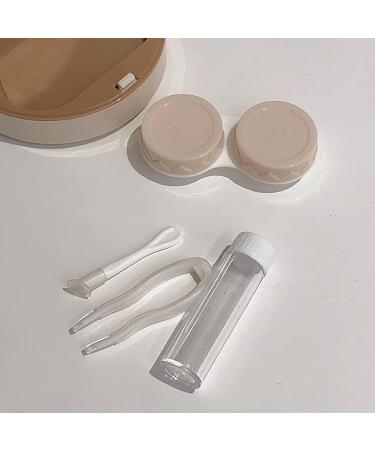 FCSHFC Portable Contact Lens Container Compact Beauty Contact Storage Box (Color B) for Travel & Daily Use - Buy Online on GoSupps.com