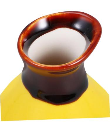 Beatifufu Ceramics Bowl for Beauty Salon Soy Sauce Dispenser Ceramics Pot Porcelain Oil Dispenser Condiment 5.5 7.5cm Green - Buy Online on GoSupps.com