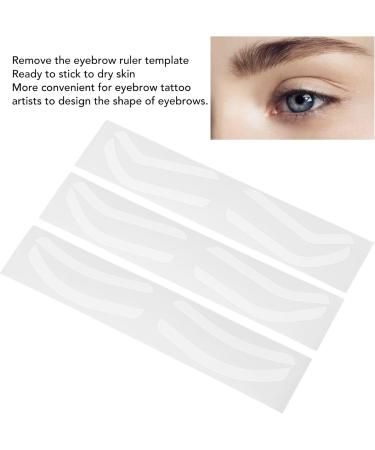 150 Sheets Airbrush Eyebrow Stickers Disposable Brow Shaping Sticker Adhesive Eyebrow Stencils Eyebrow Stamp Airbrush Brows Tape - Buy Online on GoSupps.com