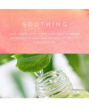Aloe Skin Soothing Spray - Refreshing Hydration for All Skin Types | Bioactive Calendula Water | Non-GMO Vegan Gluten-Free - 2oz - Buy Online on GoSupps.com