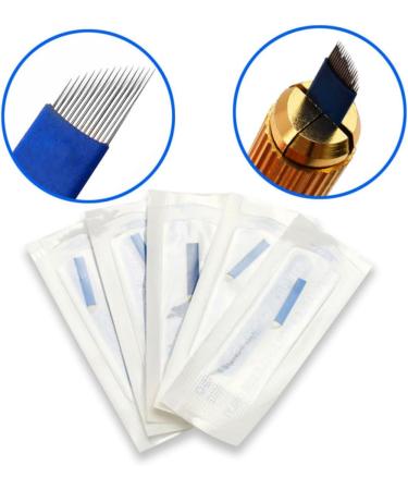 FOMIYES Storage Skin with Golden Practice Pen Manual Kit Semi-permanent Microblading Eyebrow Pencil - Buy Online on GoSupps.com