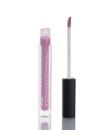 Mynena Metallic Lipstick Liquid - Long-Lasting, Waterproof & Vegan Pink Shade - Buy Online on GoSupps.com