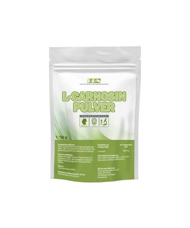 DDN L-Carnosine powder high dose | 50 grams of pure vegan carnosine powder
