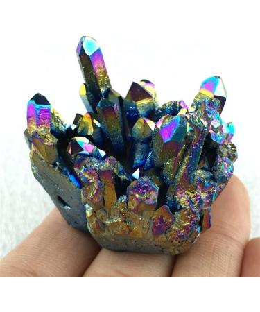 Quality Natural Quartz Rainbow Cluster VUG SpecimenGem Decoration ERBDRGAZ - Buy Online on GoSupps.com