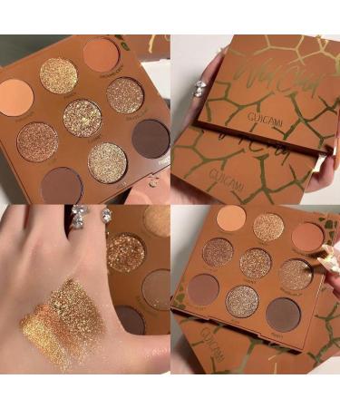 9-Color Rich Hot Chocolate Wild Beauty Palette for Kids Matte Eyeshadow Palette Shimmer Makeup Palette Glitter Shadow Palette Nude Eye Brown Pig Professional Eyeshadow Palettes - Buy Online on GoSupps.com