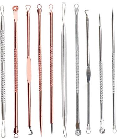 Acne Needle Stainless Steel Comedone Acne Blackhead Remover Needles Pimple Blemish Black Dots Skin Face Care Tools Clip Spoon Kit (Color : Peach) - Buy Online on GoSupps.com
