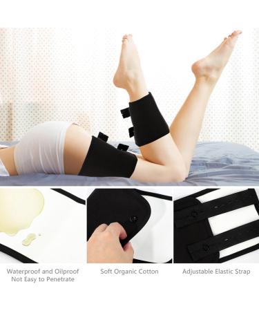 Qtynudy 2pcs Castor Oil Joint Pack | Essential Oil Leg Care | Reusable & Black | International Shipping Available - Buy Online on GoSupps.com