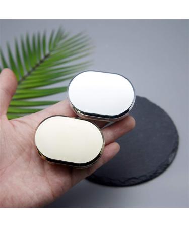 Lentil & Contact Lens Storage Container - Gold Mini Box | Portable Beauty Case for Travel - Buy Online on GoSupps.com