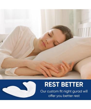 Mouth Guard for Grinding Teeth 4Pack Mouth Guards for Teeth Grinding at Sport Athletic & Deep Sleep 2 Sizes Professional Mouth Guard for Grinding Teeth Night Guard & Day Guard - Buy Online on GoSupps.com