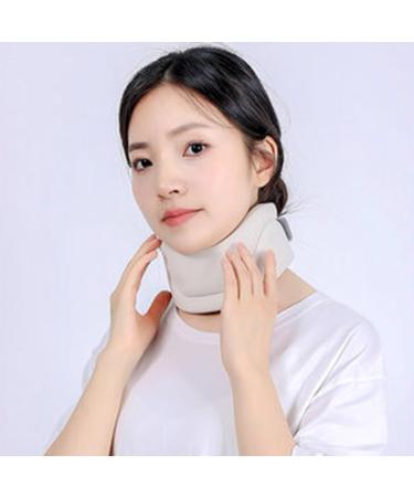 YOXIER Neck Brace for Pain Relief Relaxation Cervical Vertebrae Pressure Sure Here's A Product Title Listing Relieve Support Posture Home Use Breathable White L Large White - Buy Online on GoSupps.com
