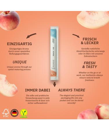 Miracle Toothpick with Taste - 200 Individually Packaged - 8 Refreshing Flavors - Plastic-Free Chewing Gum - Sugar-Free Fresh Breath Solution - Buy Online on GoSupps.com