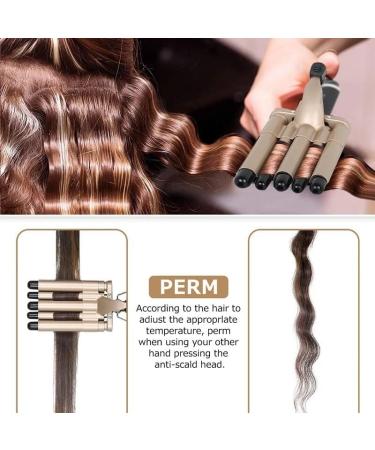 Effortless Hair Curler - Create Perfect Curls with 5 Barrels | International Shipping Available - Buy Online on GoSupps.com