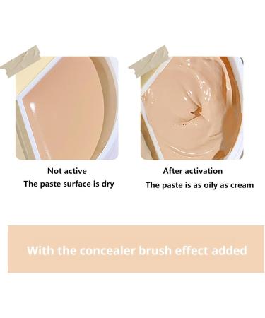 Concealer 3-Color Concealer Make Up Waterproof Leg Foundation Full Cover Concealer Palette Corrects Dark Circles Red Marks Scars (1# Dark Circle Cover 4.5g) - Buy Online on GoSupps.com