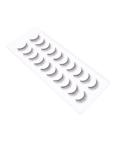 FRCOLOR 10 Pairs Fake eyelashes women false eyelashes cosplay performance eyelash faux eyelashes soft fake eye lashes dense soft lash chemical fiber cosmetic three-dimensional 3d