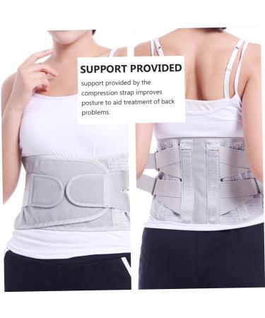 FRCOLOR Breathable Waist Supporter & Lumbar Support Brace - Ideal for Gym & Lower Back Relief for Men & Women - Buy Online on GoSupps.com