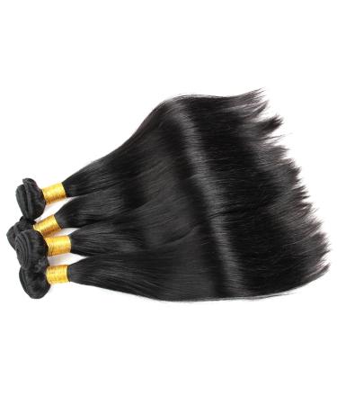 DOITOOL Human Straight Hair Straight Human Hair Wig Unprocessed Human Hair Straight Hair Brazil Hair Extensions