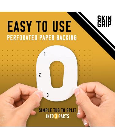 Skin Grip MAX Adhesive Patches for Dexcom G6 (10-Pack) - Non-Fraying CGM Tape for Extreme Protection - Tan - Buy Online on GoSupps.com