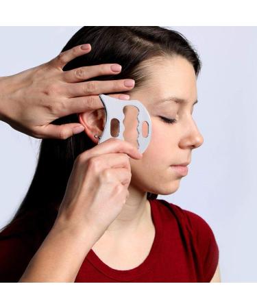 Zoxoz Gua Sha Schaber | IASTM Scraping Massage Tool | Medical Stainless Steel Soft Tissue Massage Tools - Buy Online on GoSupps.com