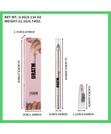 Buy Purple Violet Eyeshadow Stick | Waterproof Long-Lasting Creamy Eye Brightener & Highlighter Pencil - Smooth Shimmer Makeup - Buy Online on GoSupps.com