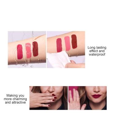 Shop Matte Lip Gloss 01 - Unfading Waterproof Lip Makeup for Moisturized Sexy Lips | International Shipping Available - Buy Online on GoSupps.com